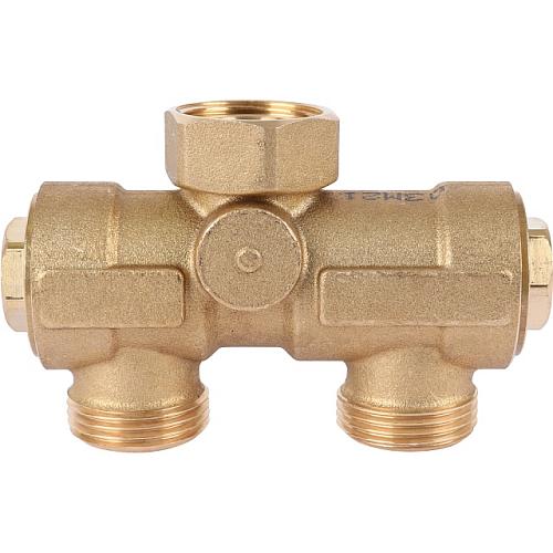 STOUT Комплект трехходового клапана для котла + бойлера 3/4 Kvs 4,4 м3/ч SFB-0001-000001