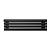 Arbiola Gorizont Iris H 1000-42-04 секции черный горизонтальный радиатор c боковым подключением