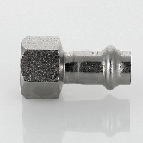 VALTEC 42 мм х 1 1/2" Пресс-фитинг из нержавеющей стали с внутренней резьбой