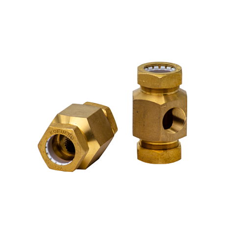 Kofulso Тройник с уменьшением 32x1/2"x32мм "труба-труба-ВР"