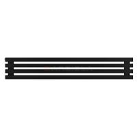 Arbiola Gorizont Ritmo H 1200-40-04 секции чёрный горизонтальный  радиатор c боковым подключением