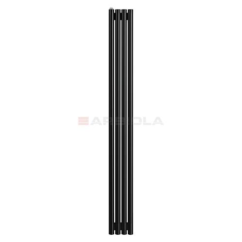 Arbiola Iris 42 H 1750-42-04 секции черный вертикальный радиатор c боковым подключением