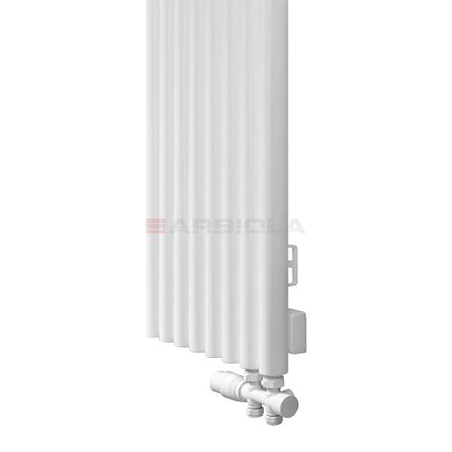 Arbiola Iris 42 V 1250-42-10 секции белый вертикальный радиатор c нижним подключением