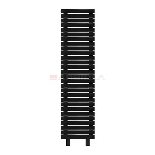 Arbiola Gorizont Liner HZ 600-36-28 секции черный горизонтальный радиатор c боковым подключением с ножками