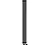 КЗТО QUADRUM 30 V 2- 1750-4 U RALTP26X-M215249005 Радиатор (структурный шелк черный) с нижним подключением