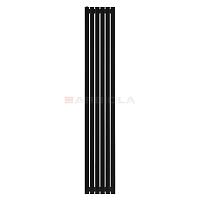 Arbiola Liner H 2500-36-06 секции черный вертикальный радиатор c боковым подключением