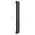 Arbiola Liner H 1250-36-10 секции черный  вертикальный радиатор c боковым подключением
